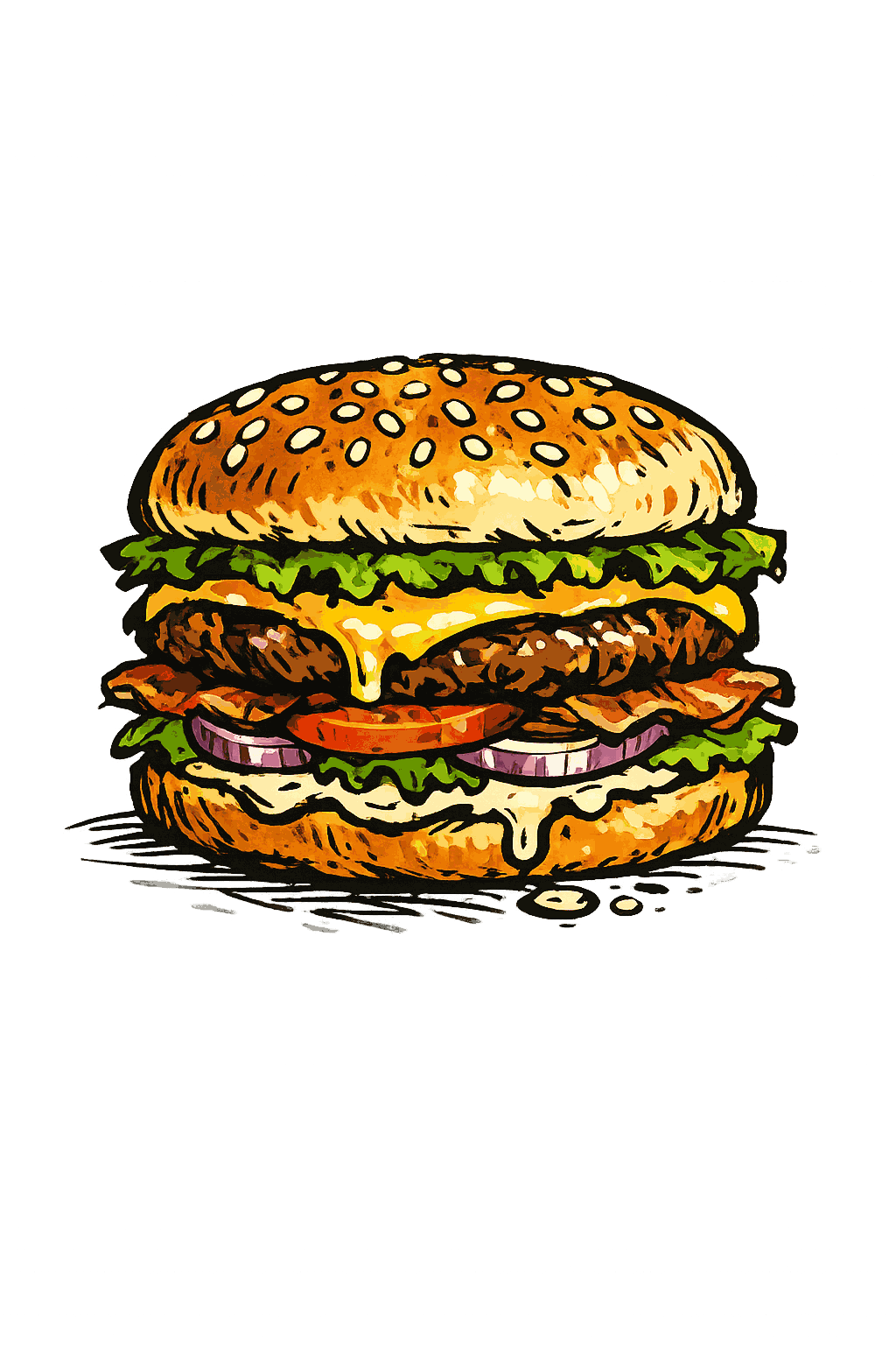 Burger gourmand — food truck à Grenoble