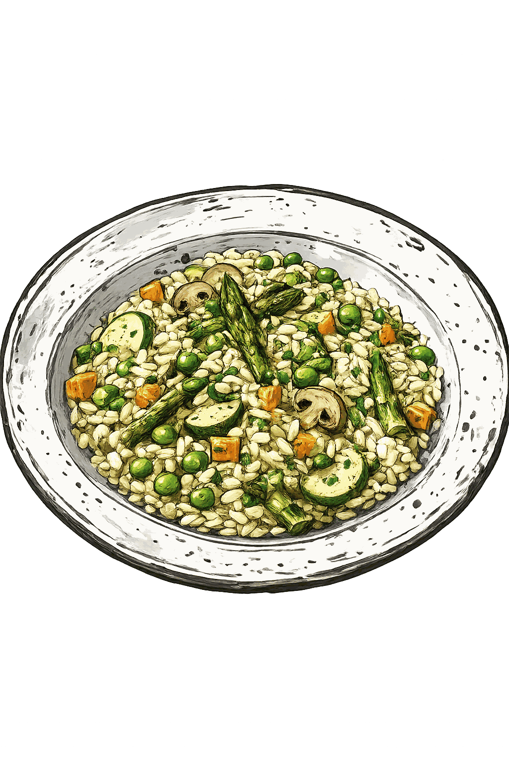 Risotto de légumes — restaurant veggie à Grenoble